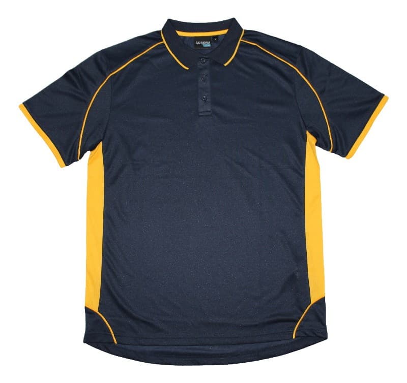 Matchpace Polo Navy/Gold