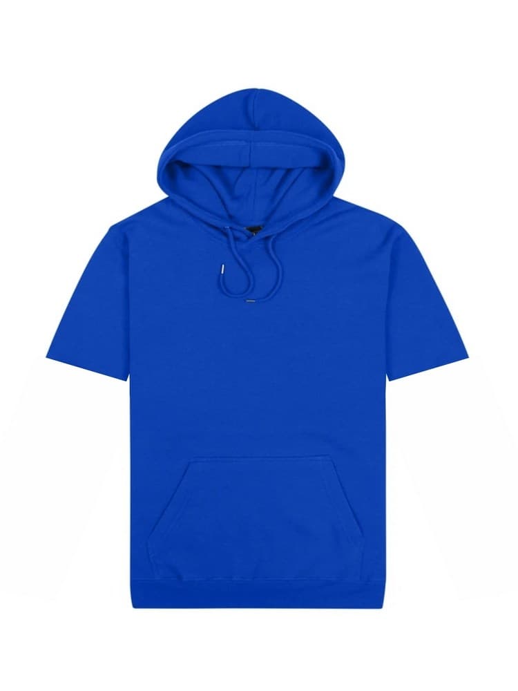 Short-Sleeved Origin Hoodie Bright Royal