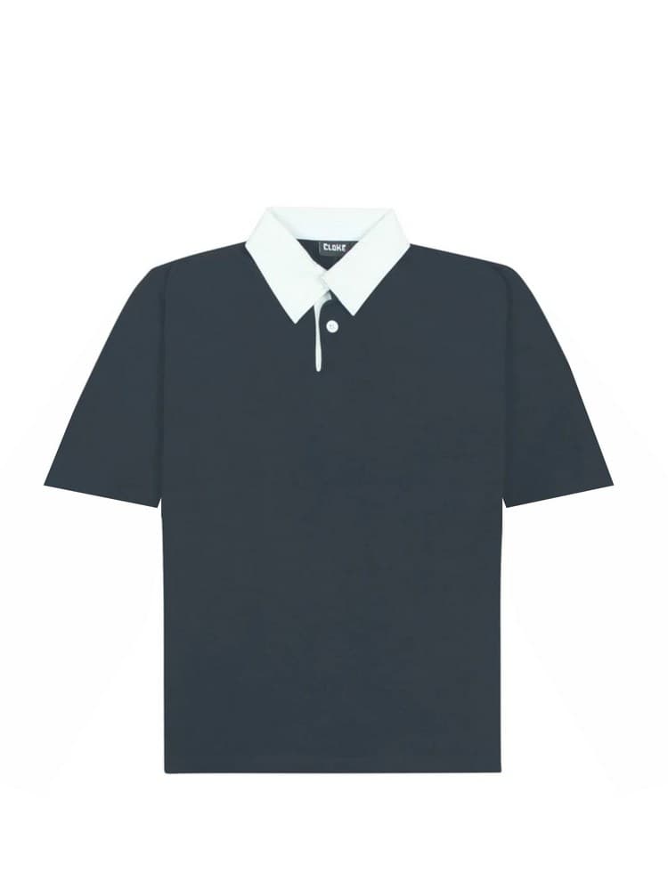 Short-Sleeved Rugby Jersey Black