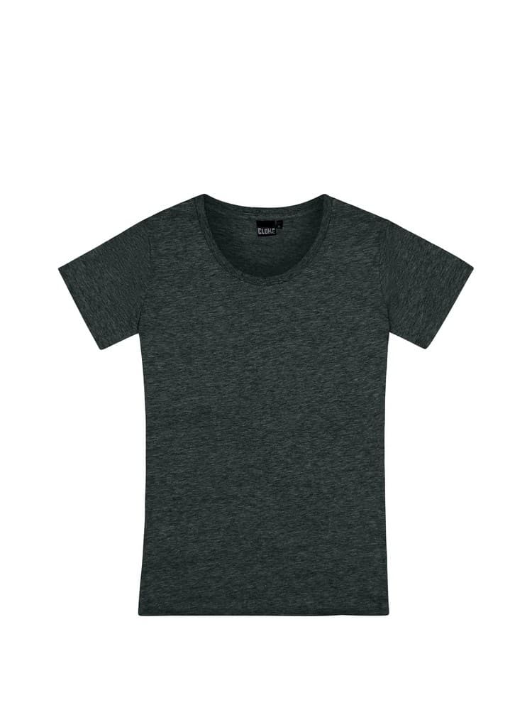 Silhouette Tee - Womens Black Marle