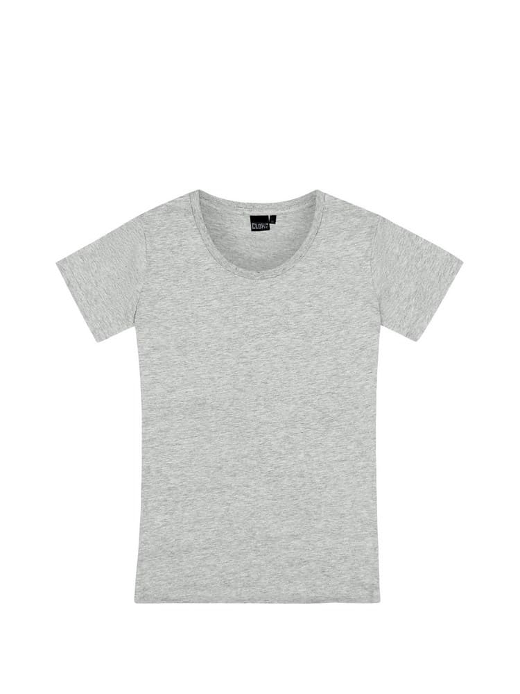 Silhouette Tee - Womens Grey Marle