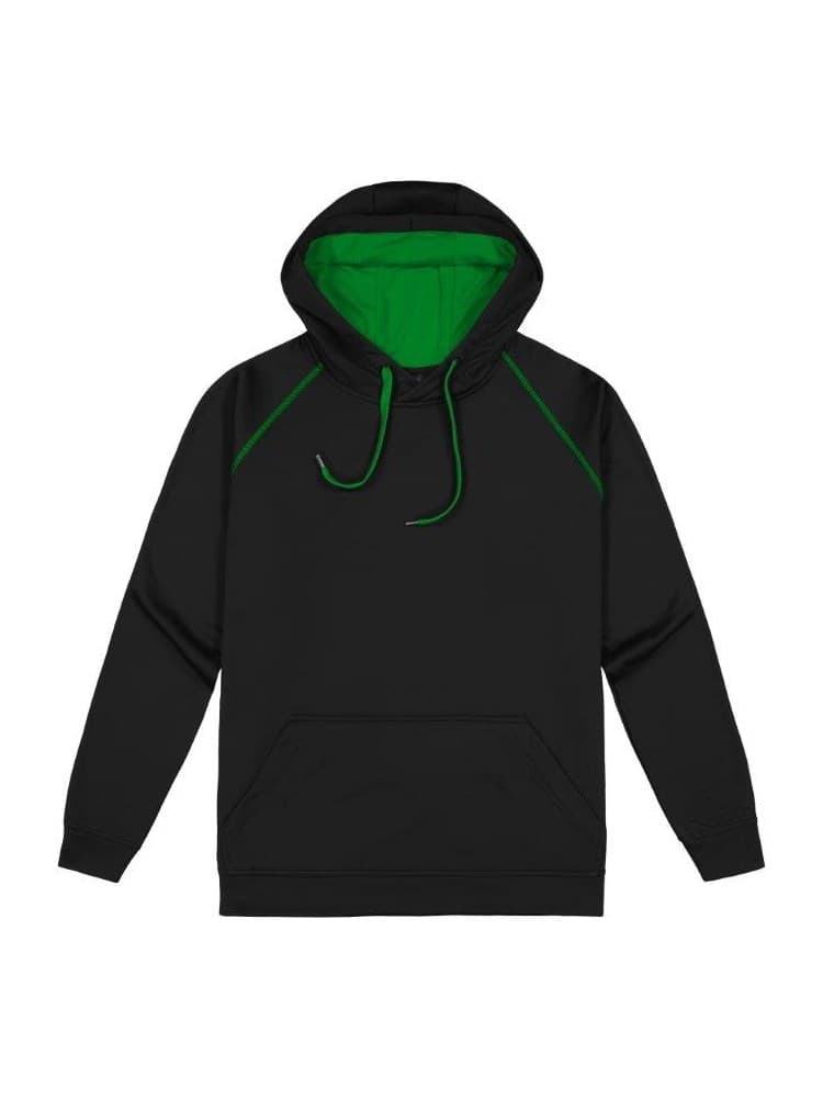 XT Performance Pullover Hoodie Black/Kelly