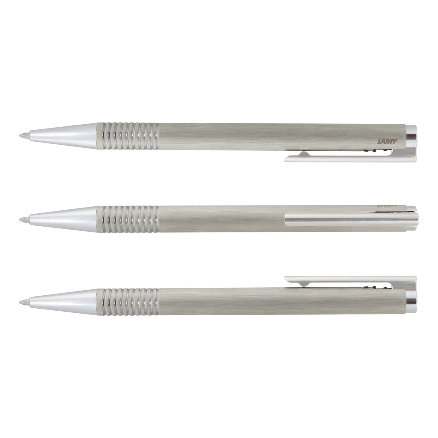 Pen Brushed Silver