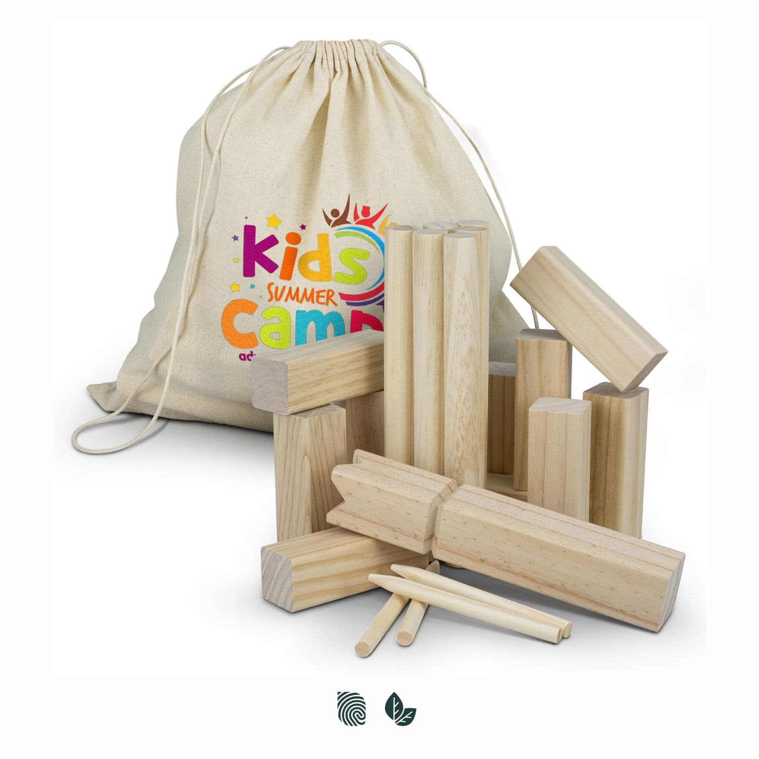Kubb Wooden Game