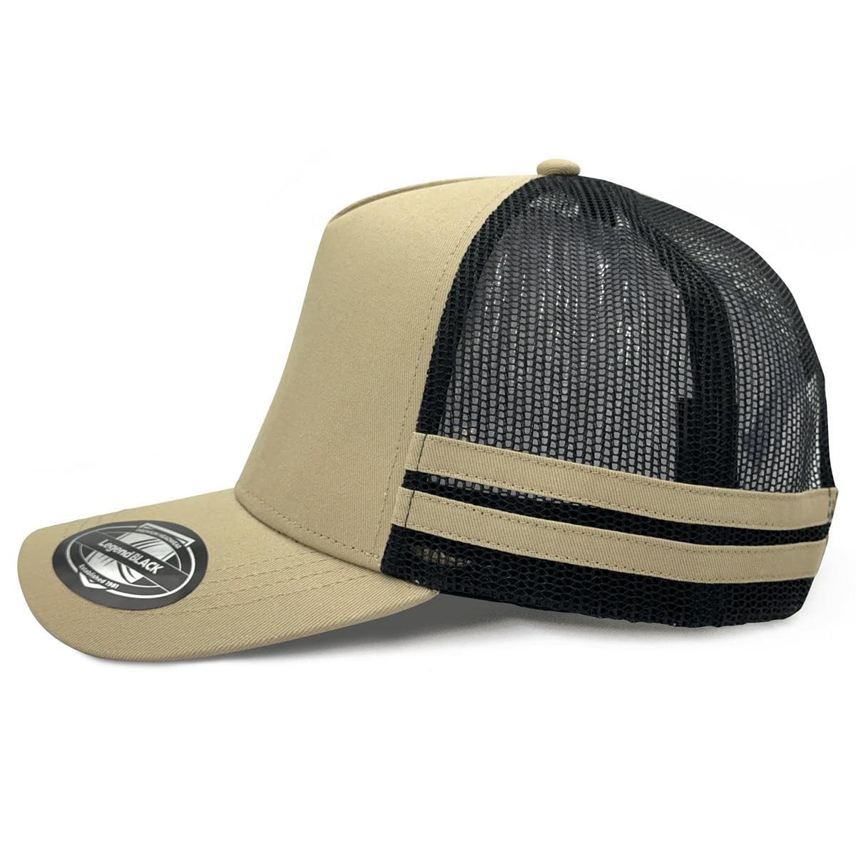 STRIPED TRUCKER CAP