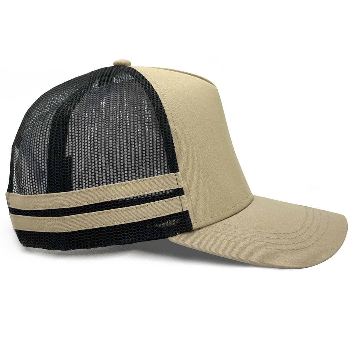 STRIPED TRUCKER CAP