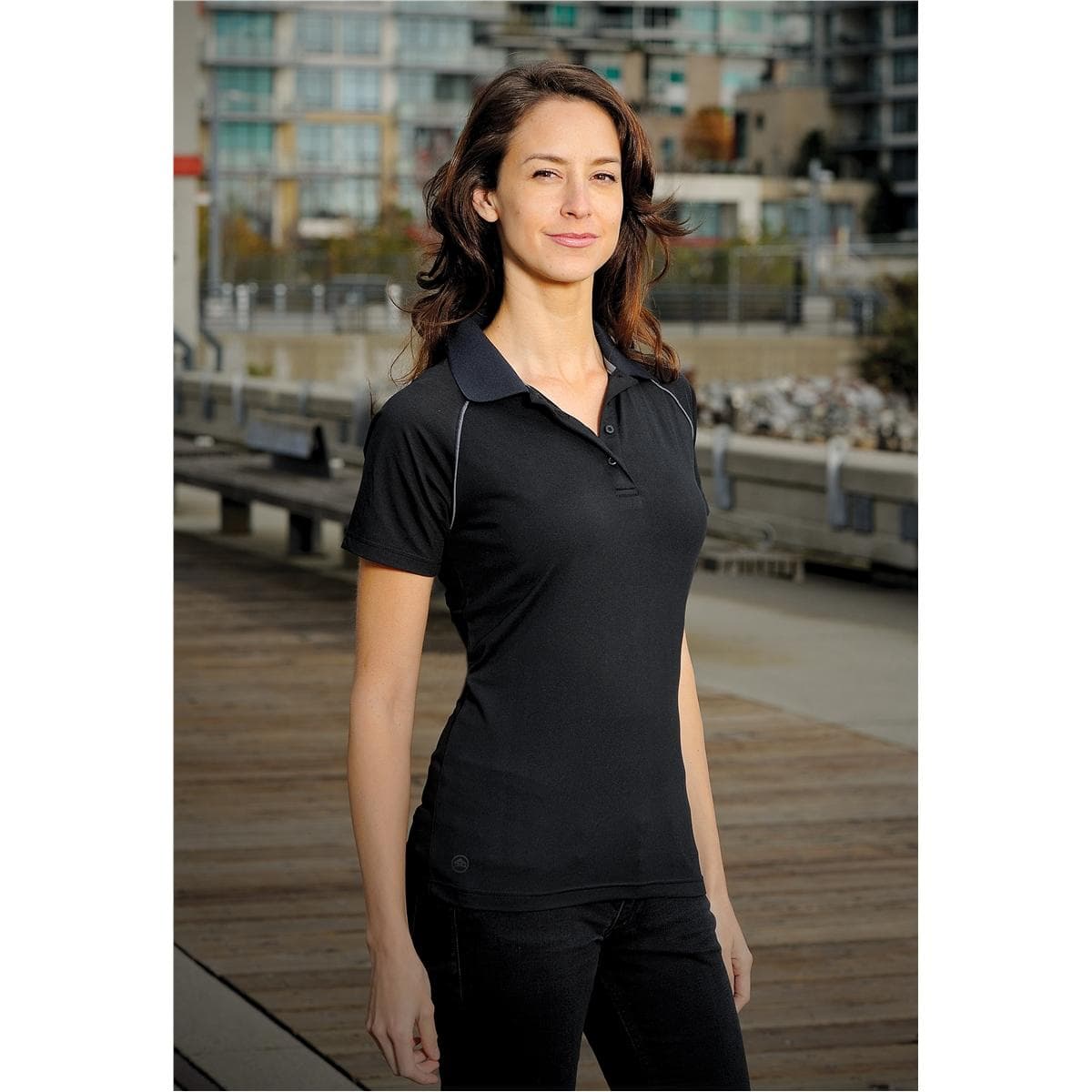 WOMEN'S PIRANHA PERFORMANCE POLO