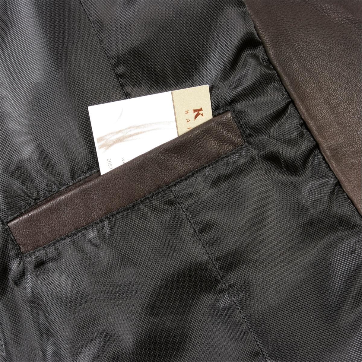 MEN'S CLASSIC LEATHER JACKET