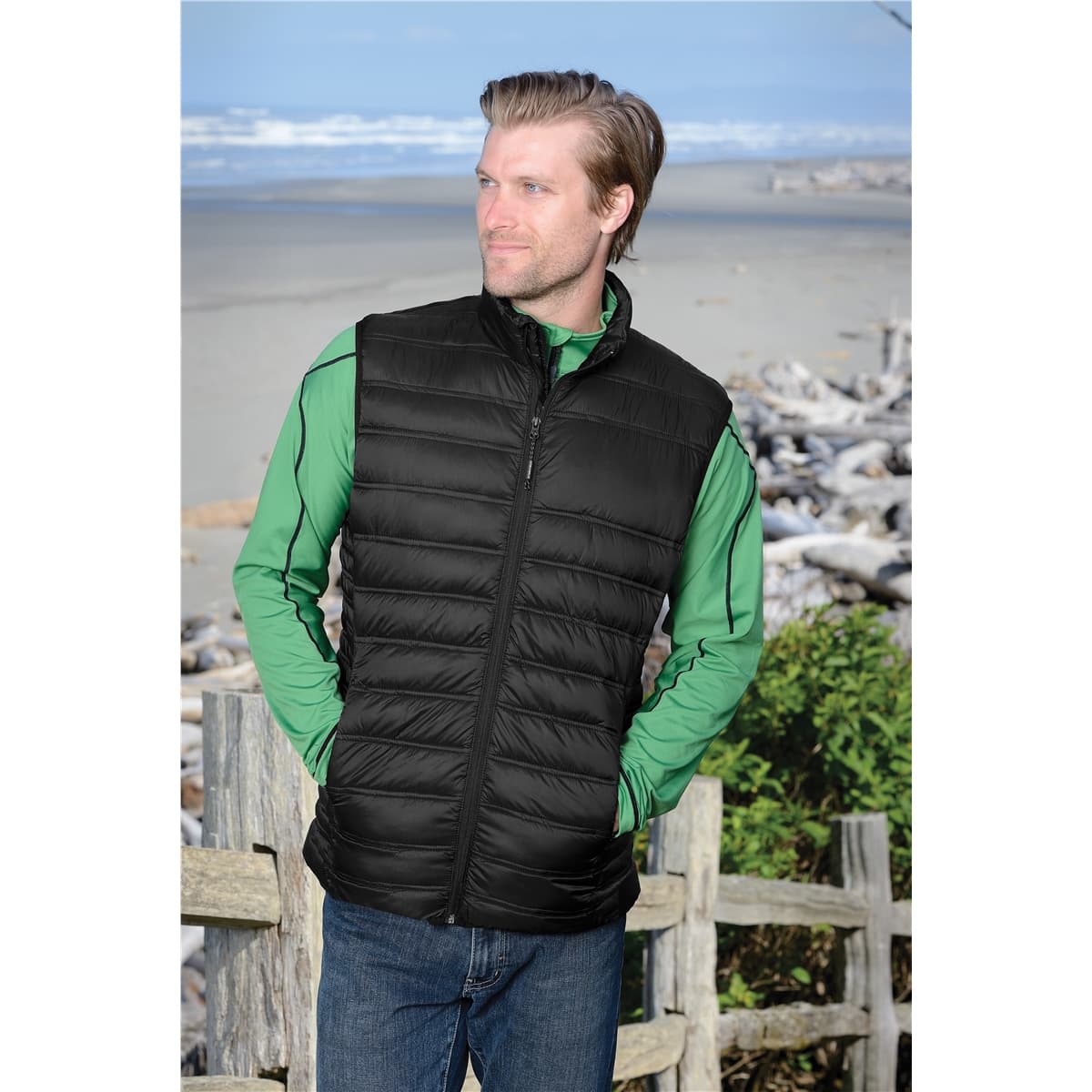 MENS BASECAMP THERMAL VEST BLACK