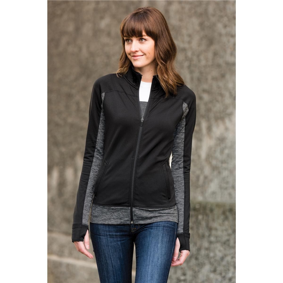WOMENS LOTUS FULL ZIP SHELL