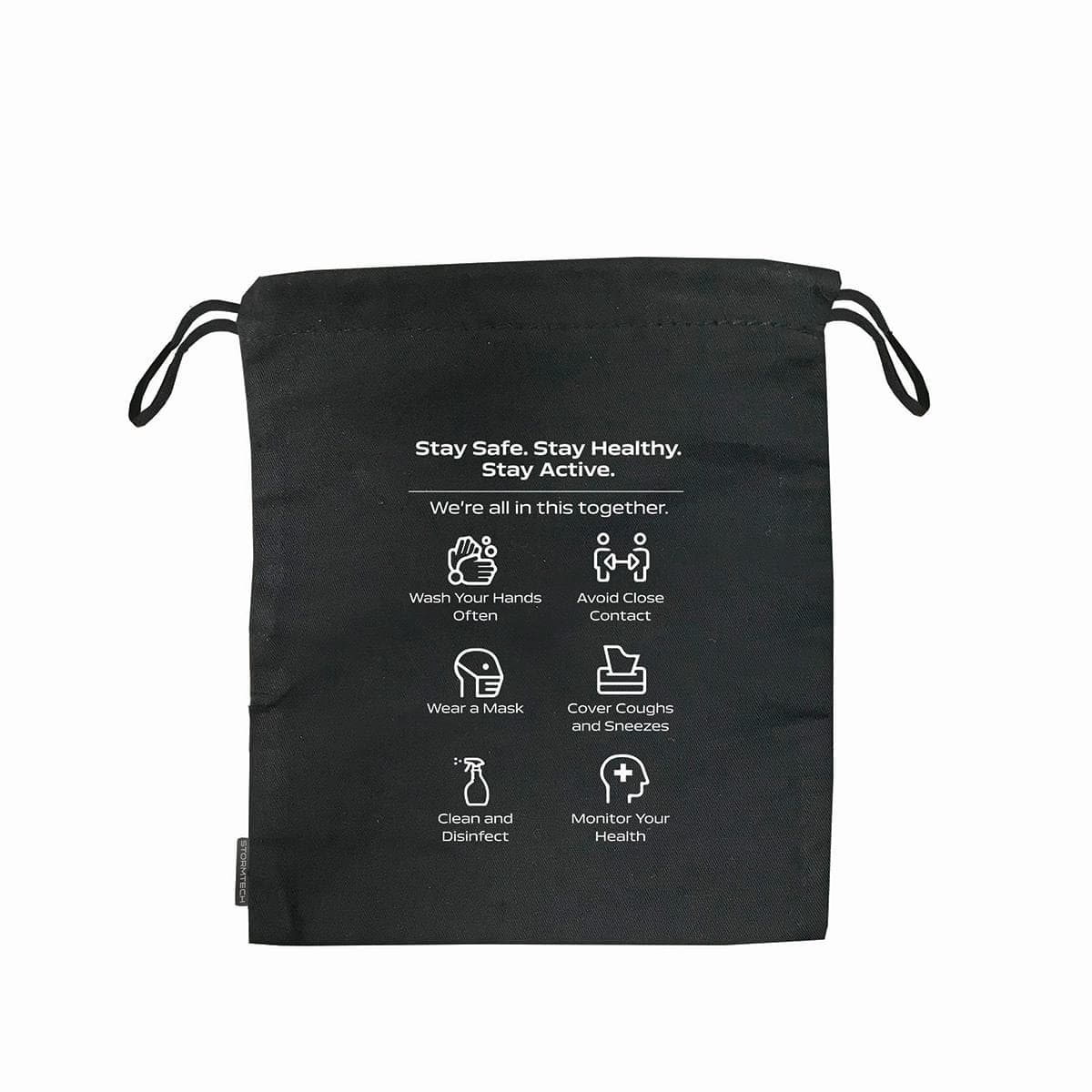 MINI CINCH BAG-BLACK