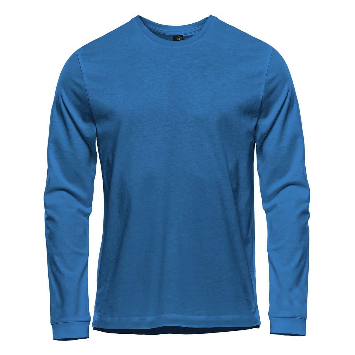 MENS EQUINOX L/S TEE STEEL BLUE-2XS