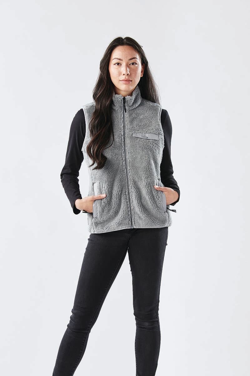 WOMENS BERGEN SHERPA FLEECE VEST 