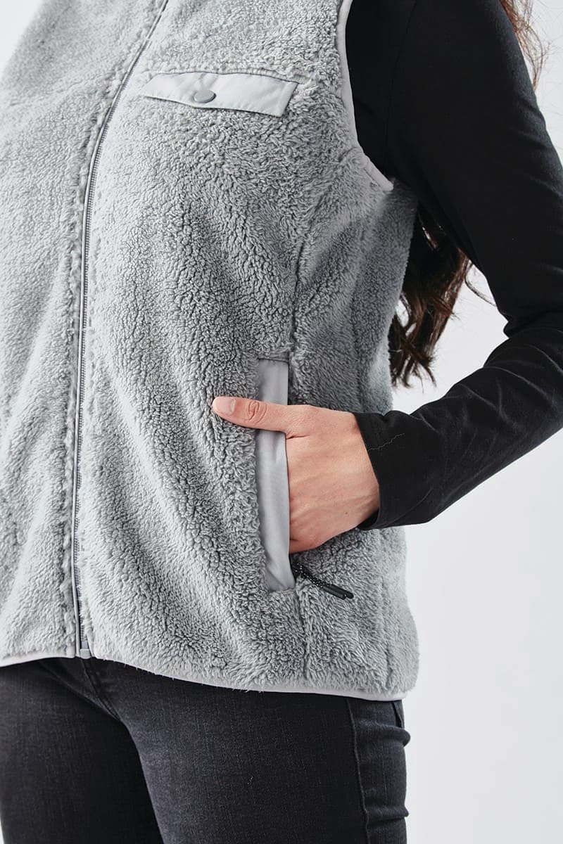 WOMENS BERGEN SHERPA FLEECE VEST 