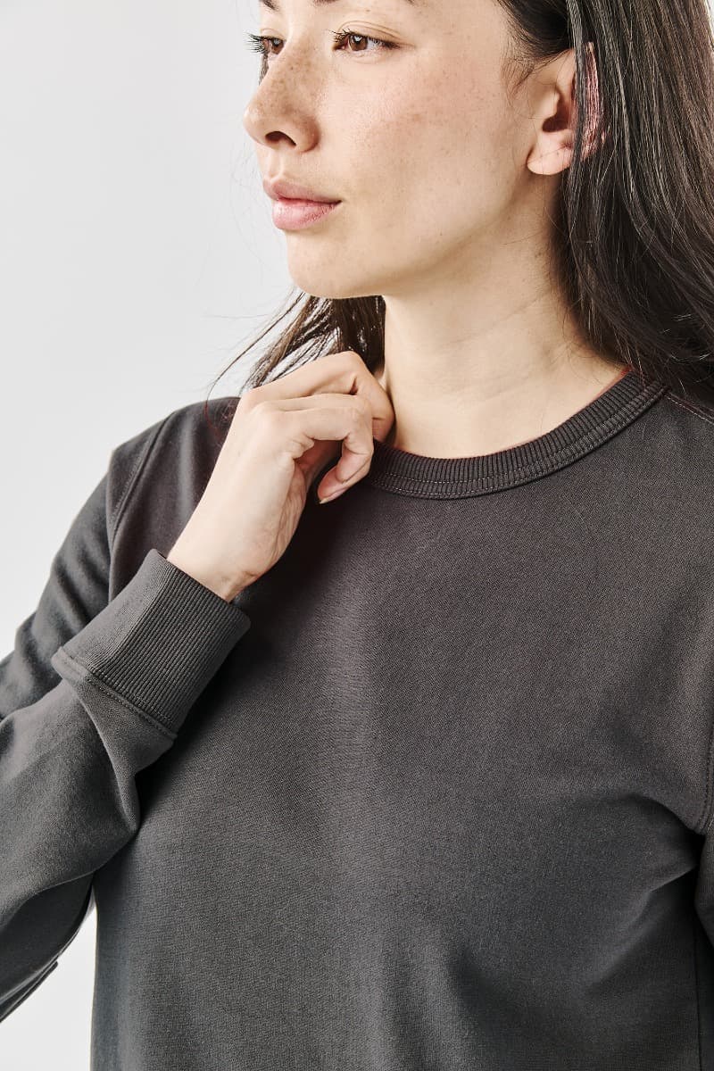 WOMEN'S STOCKTON FLEECE CREW NECK