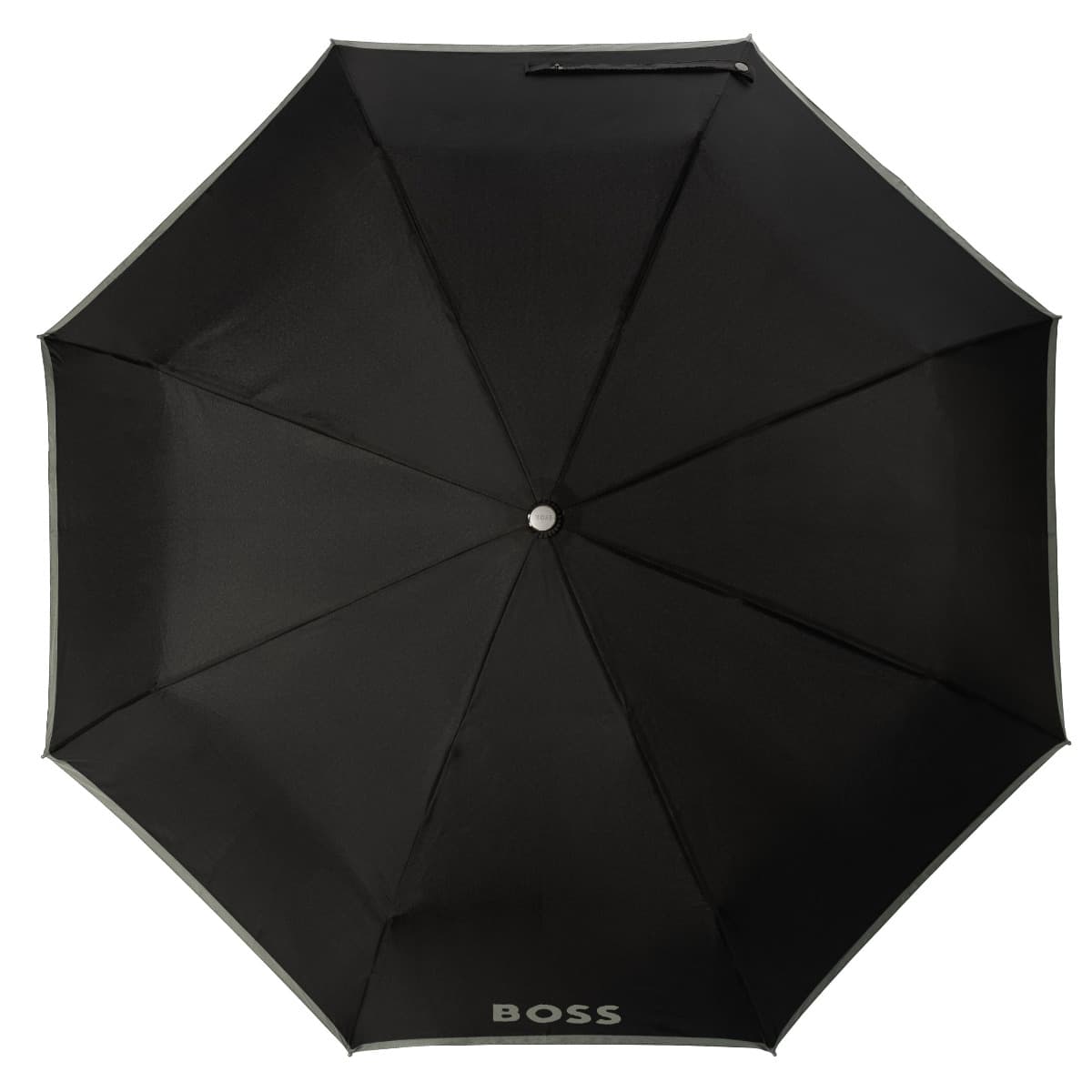 HUGO BOSS  GEAR POCKET UMBRELLA - BLACK
