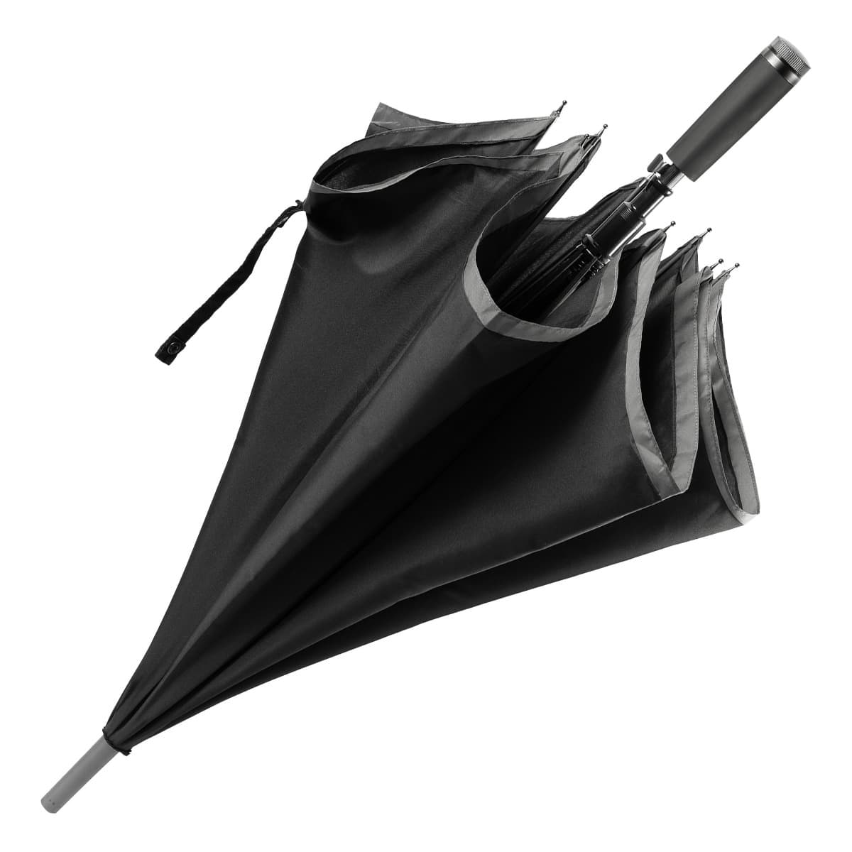 HUGO BOSS  GEAR UMBRELLA - BLACK