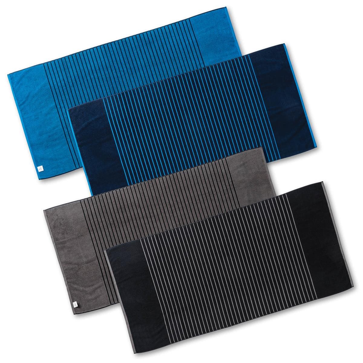 REVERSIBLE TWO-TONE TOWEL