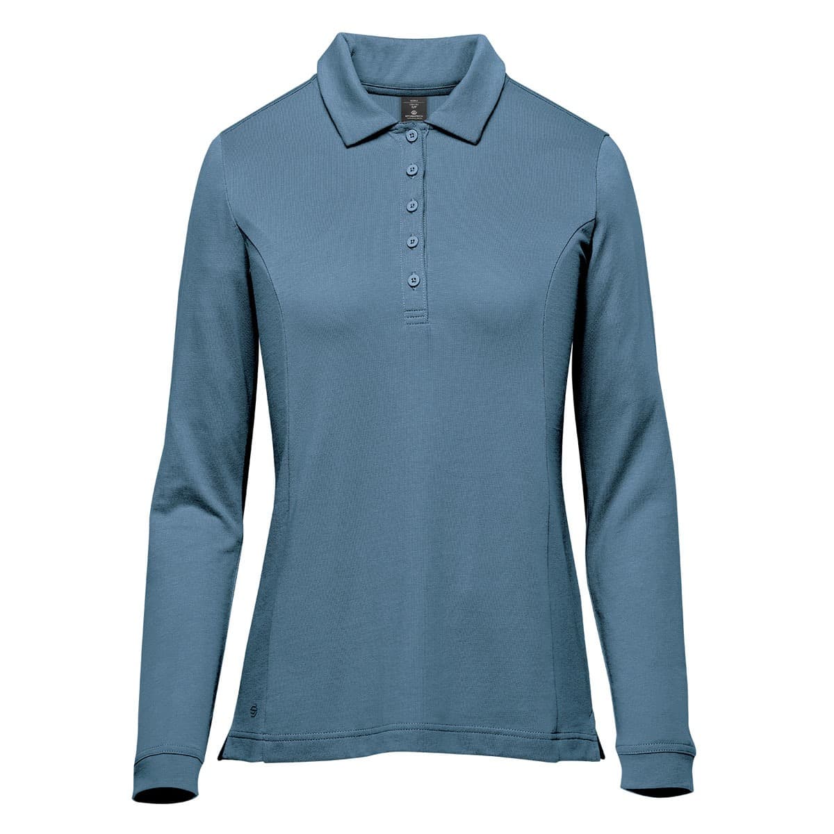 WOMENS NEVADA L/S MICRO PIQUE POLO