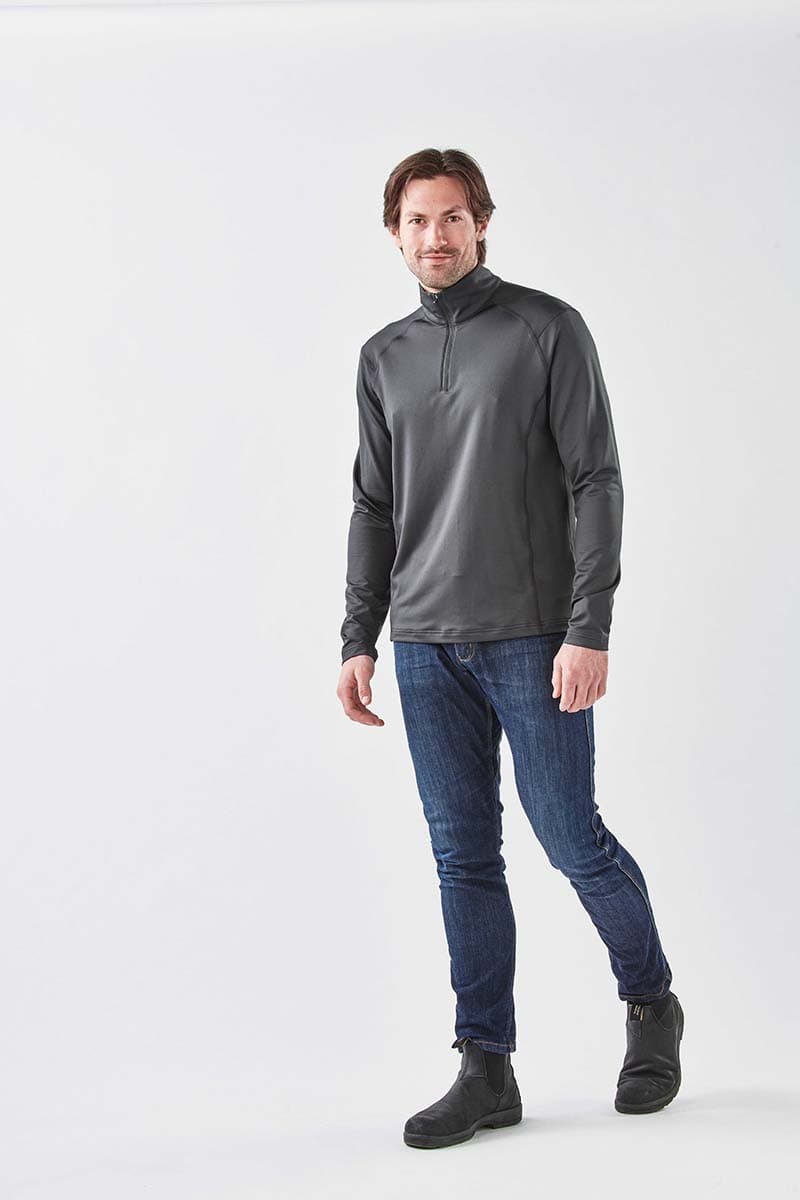 MENS AUGUSTA 1/4 ZIP LONG SLEEVE 