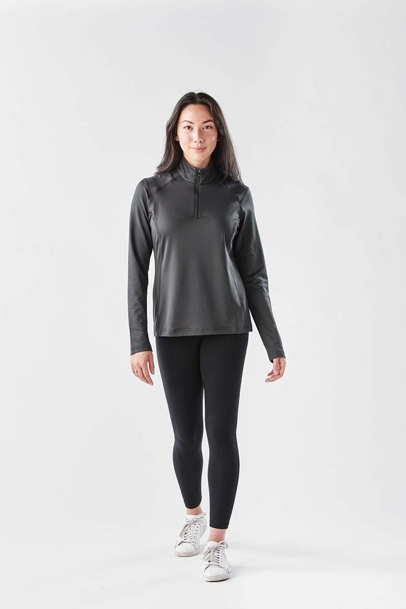 WOMENS AUGUSTA 1/4 ZIP LONG SLEEVE 
