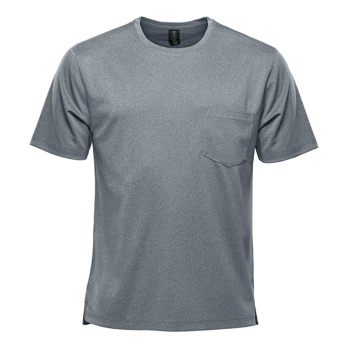 MENS DOCKYARD S/S TEE DOLPHIN HEATHER-S