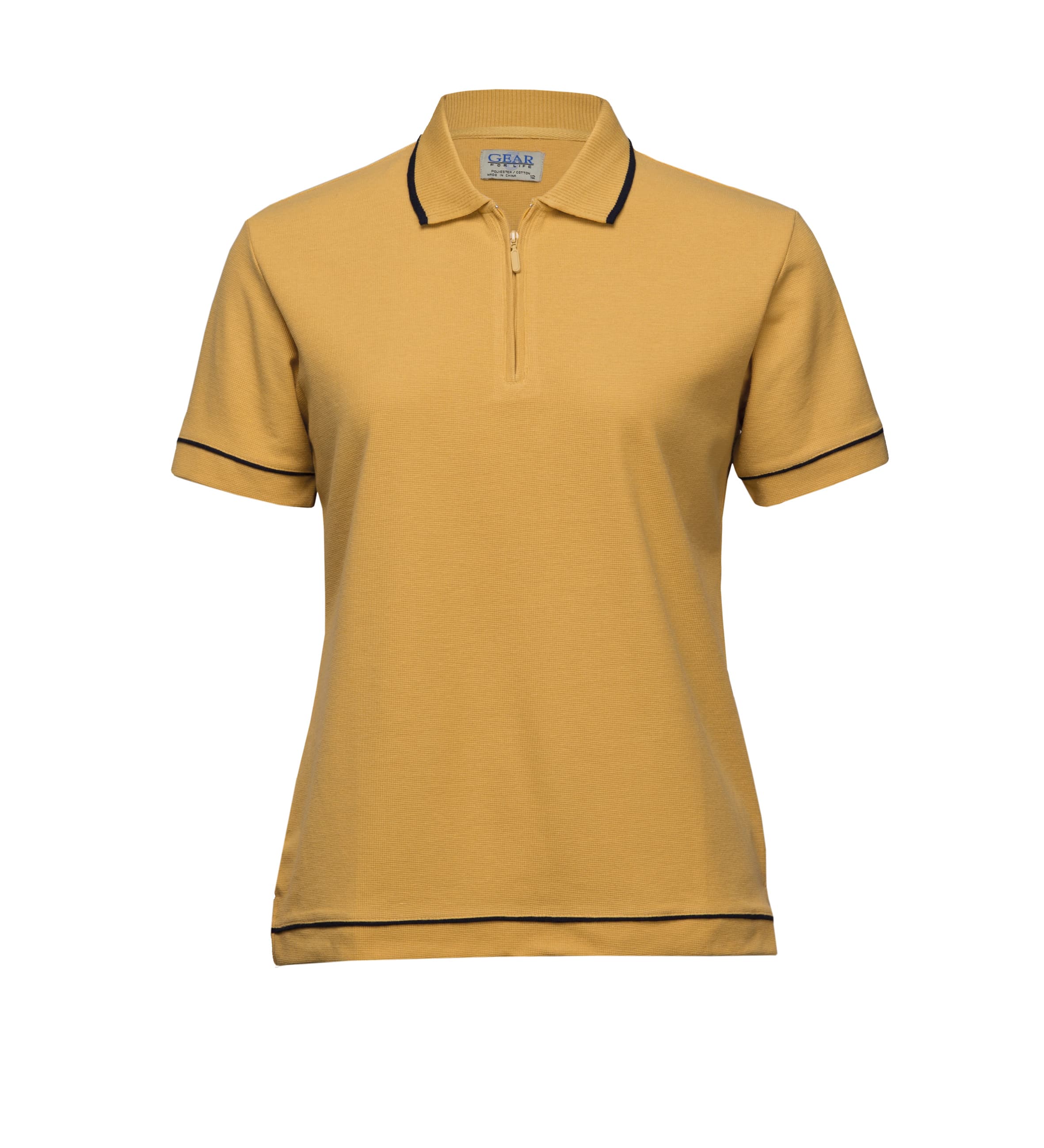 Retro Waffle Polo - Womens