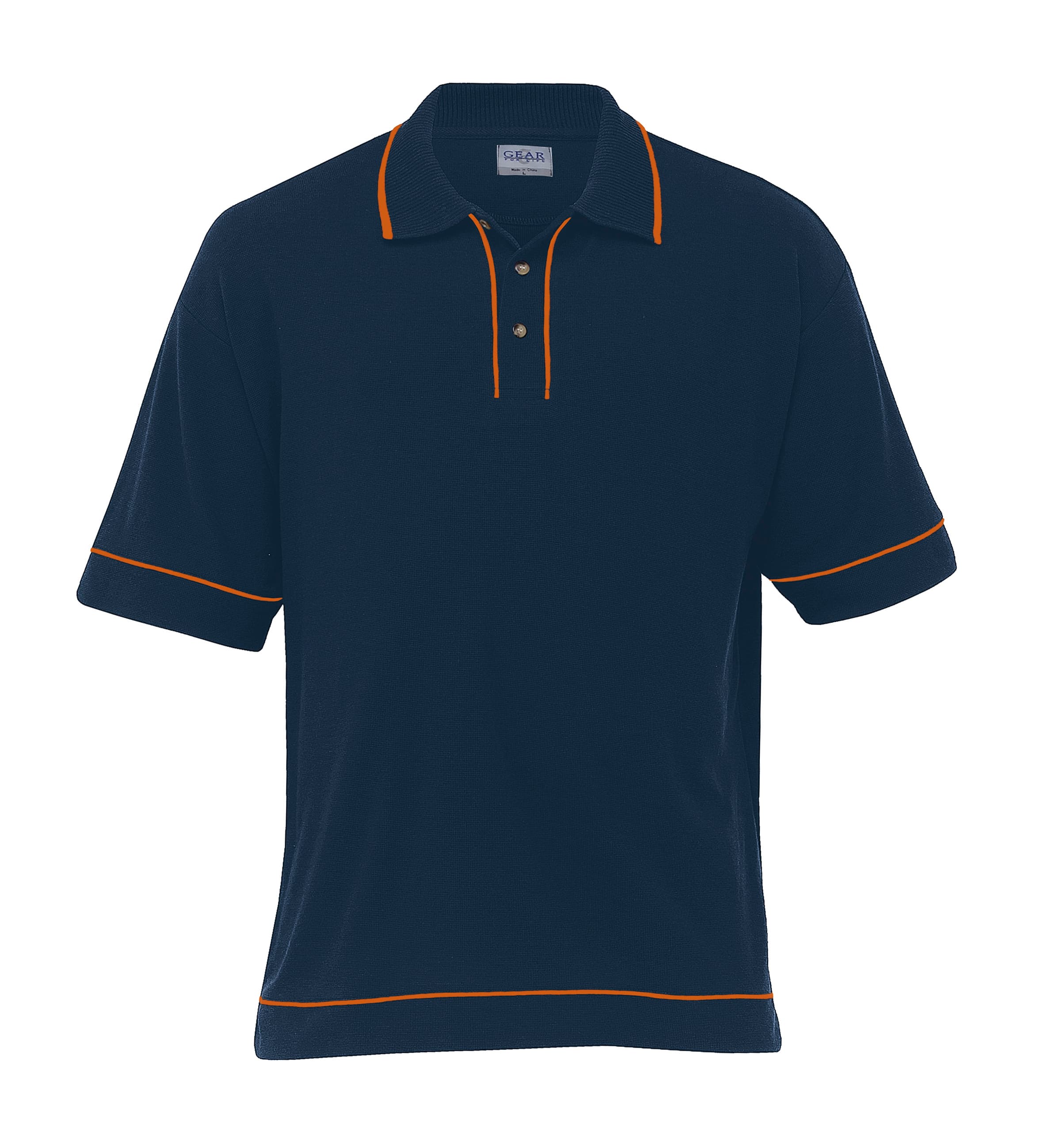 Retro Waffle Polo - Mens