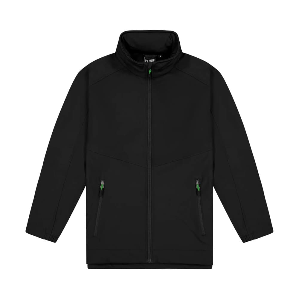 Aspiring Jkt - Contrast Zip Pulls Black/Kelly