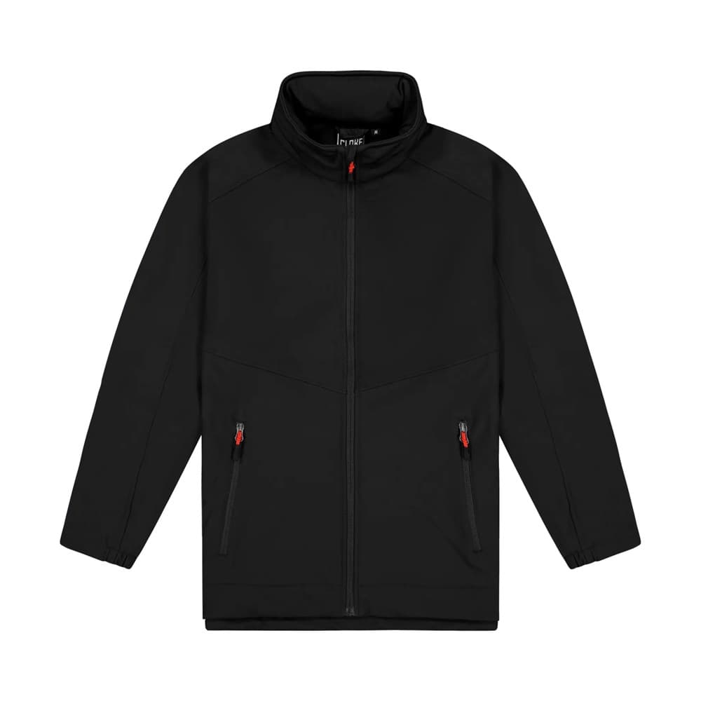 Aspiring Jkt - Contrast Zip Pulls Black/Red