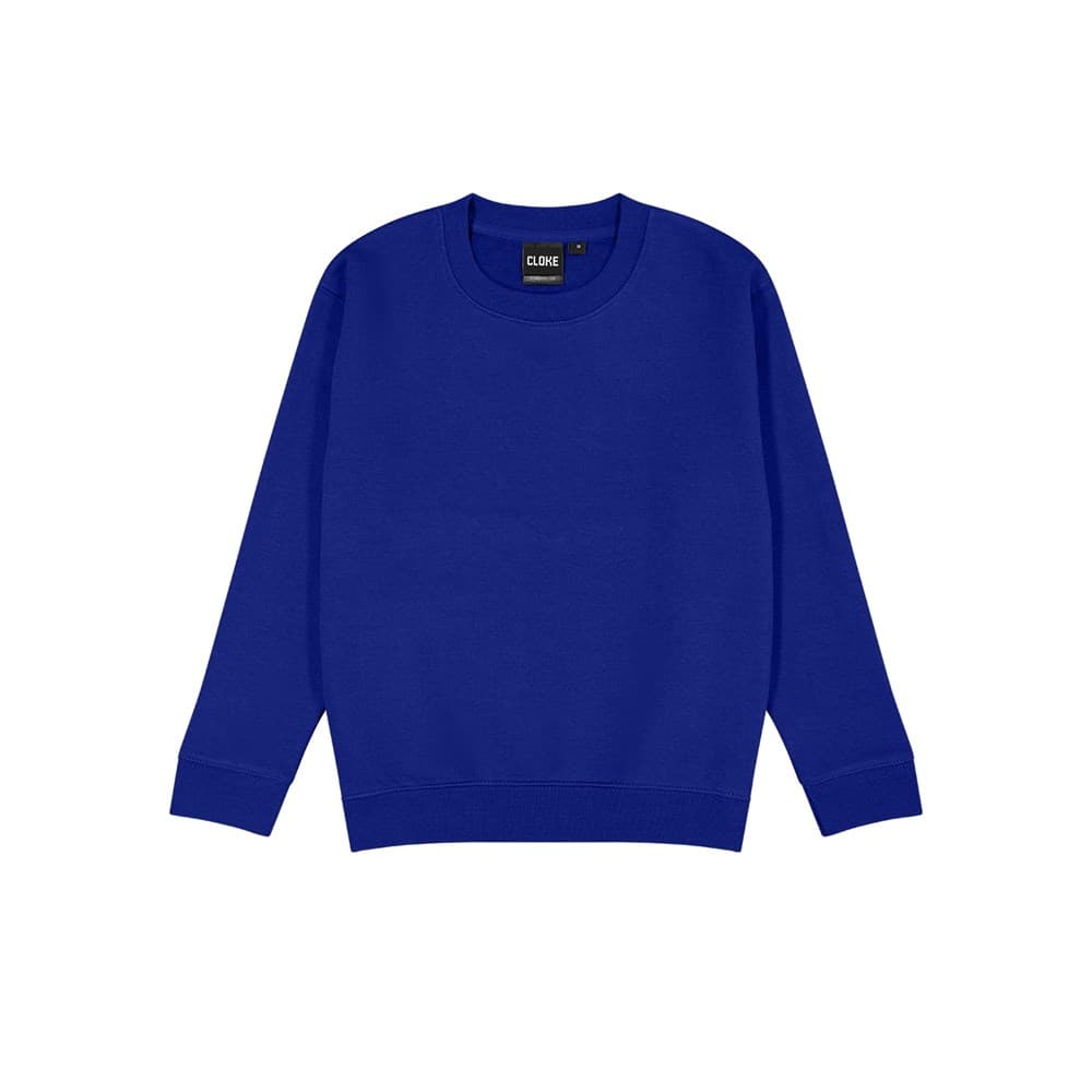Standard Crew Neck Sweat - Kids Bright Royal