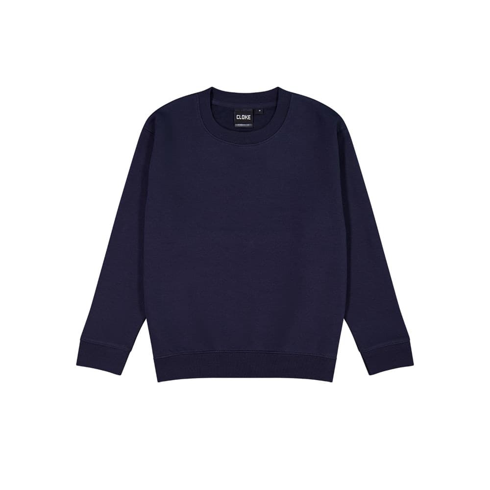Standard Crew Neck Sweat - Kids Navy