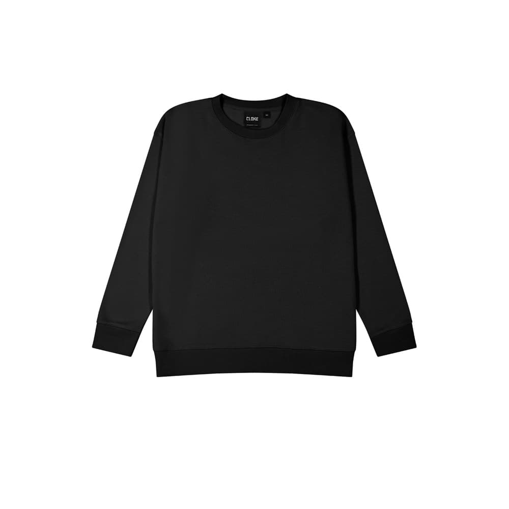 Standard Crew Neck Sweat - Womens Black