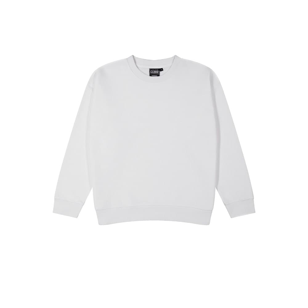 Standard Crew Neck Sweat - Womens White