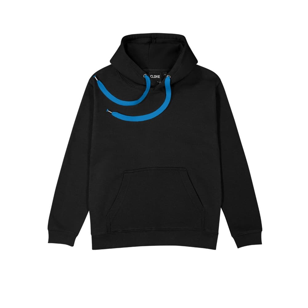 ColourMe Hoodie Black/Aqua