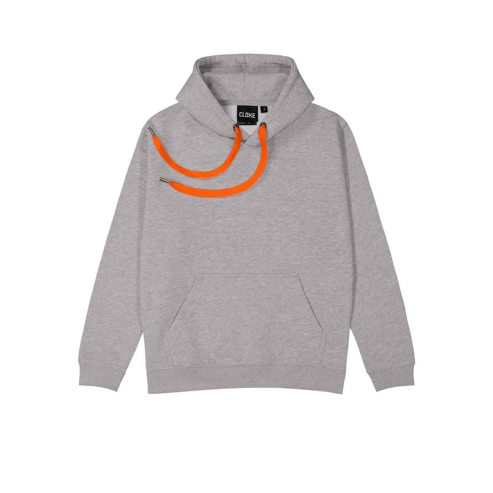 Grey Marle/Neon Orange