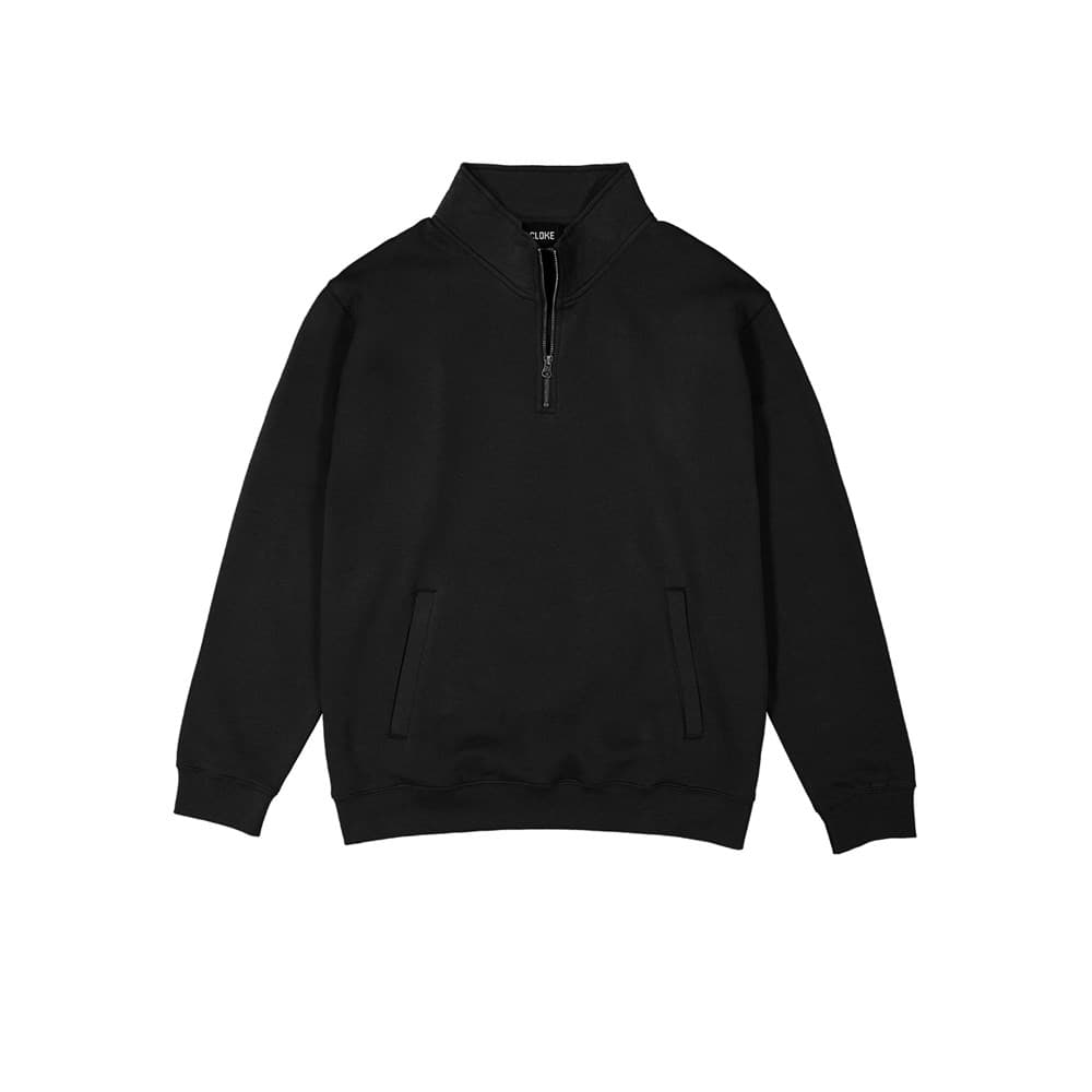 Origin Quarter Zip Black