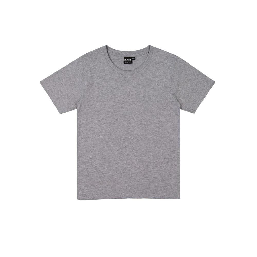 Outline Tee - Kids Grey Marle
