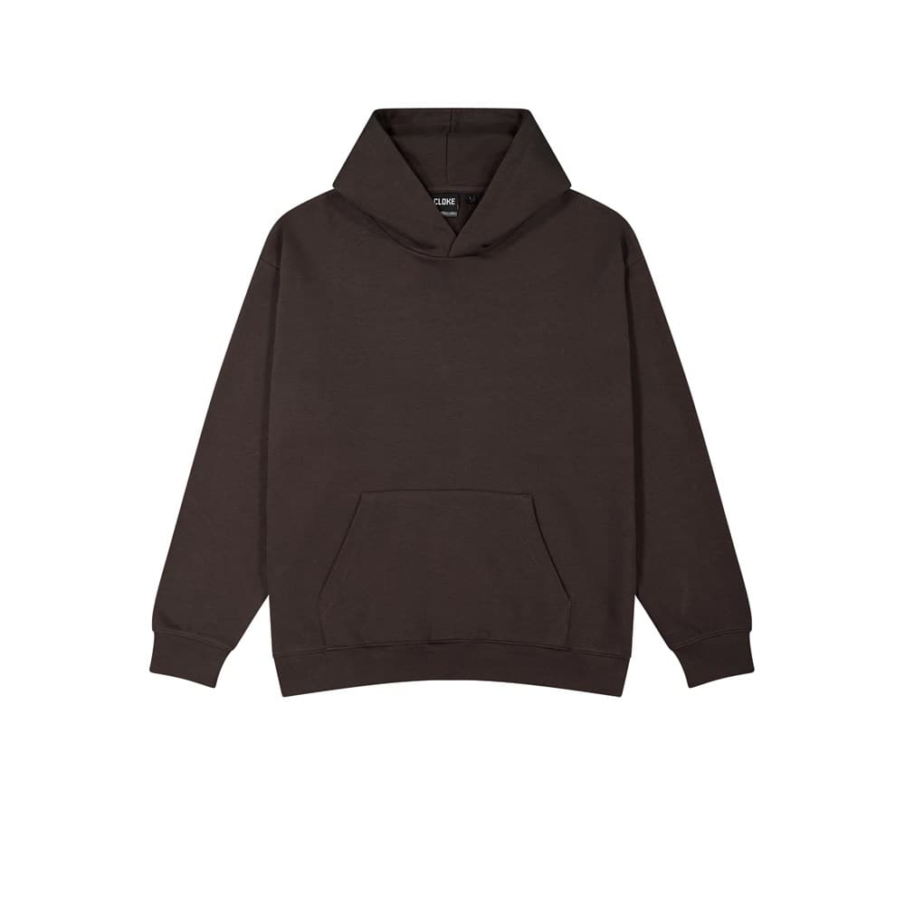 Unplugged Hoodie Dark Chocolate
