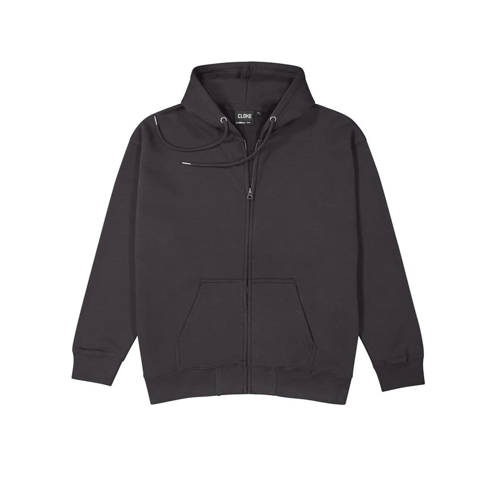 Campfire Zip Hoodie V2 - Womens Dark Grey