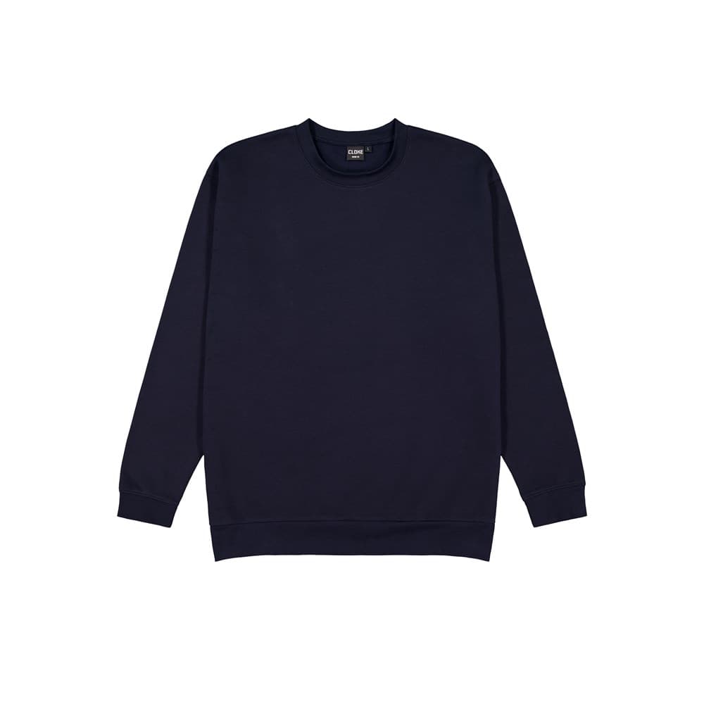 Edge Crew Neck Sweatshirt Navy
