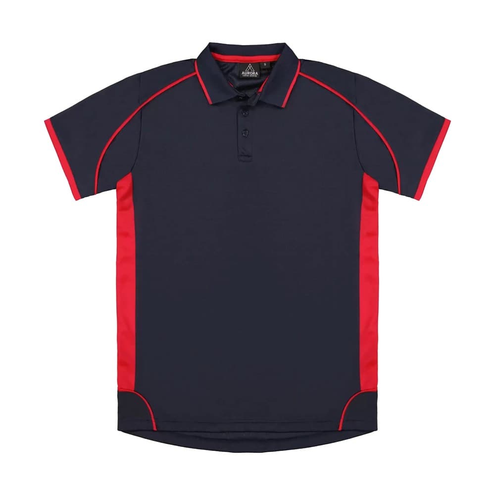 Navy/Red