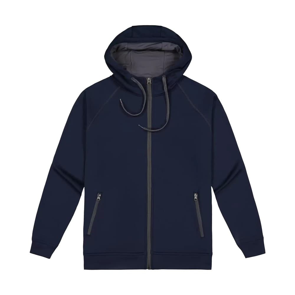 XT Performance Zip Hoodie Navy/Grey