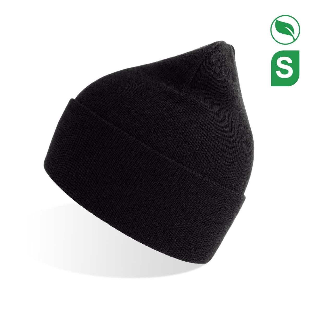 ATLANTIS PURE BEANIE BLACK