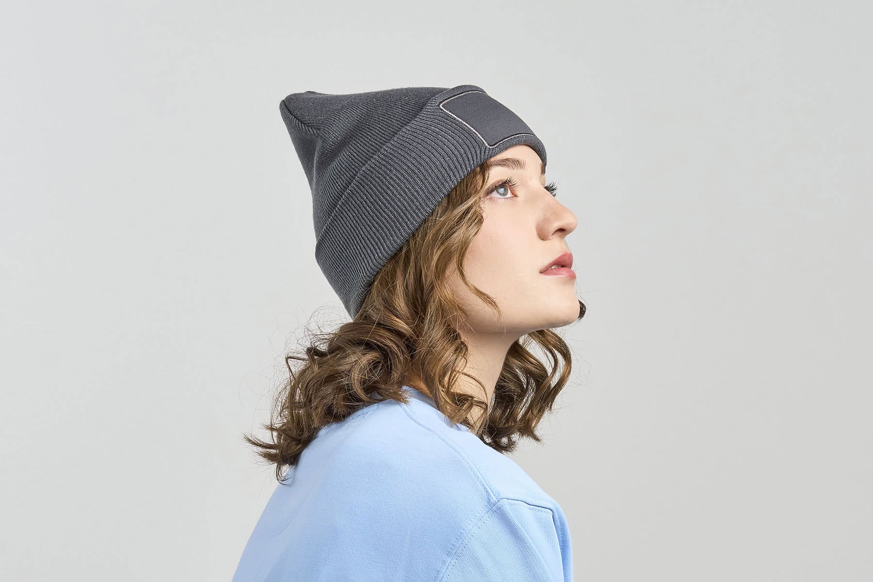ATLANTIS WIND-S RECYCLED POLYESTER BEANIE WITH PATCH