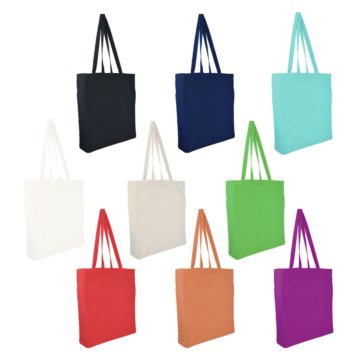 LARGE CALICO BAG