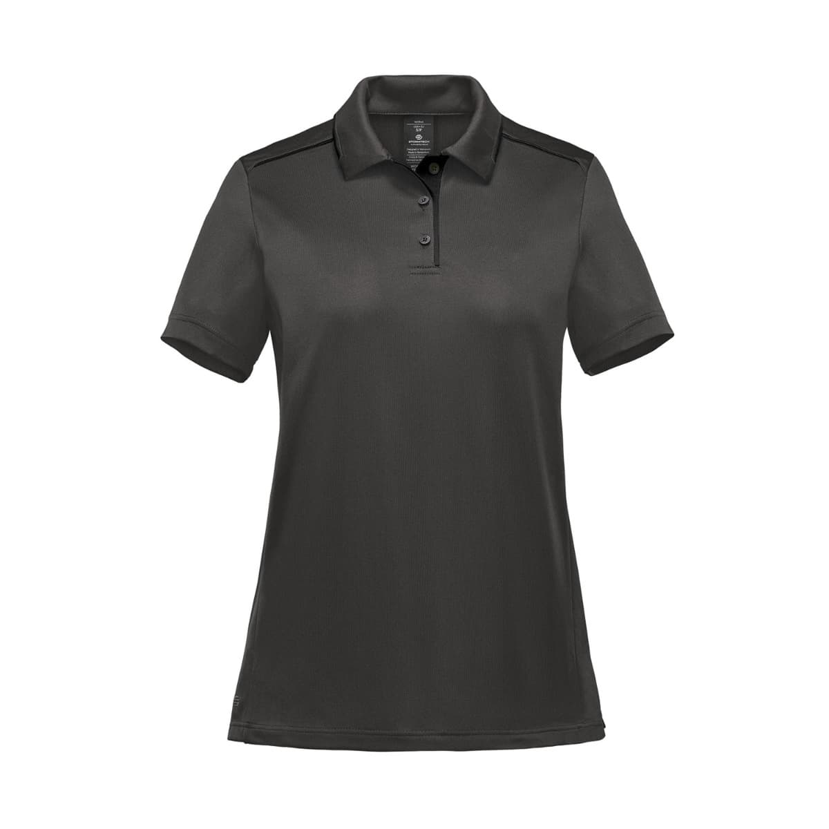 WOMENS S/S MONTEREY PIPED POLO